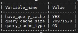 mysql query cache